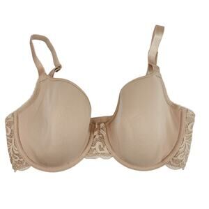 Wacoal All Dressed Up Lace Seamless Underwire T-Shirt Bra Size 34D
